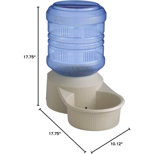 Pet Lodge Deluxe Automatic Pet Waterer 16 Quart 4 Gallon Water Tower