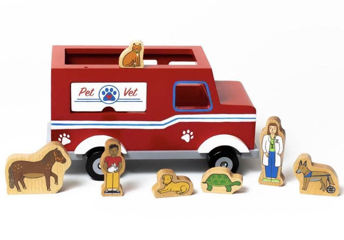 Pet Vet Truck Magnetic.