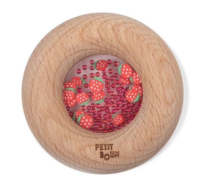 Petit Boum Sensory Play Toy Donut (Strawberries) : NEW ARRIVAL SOLD OUT