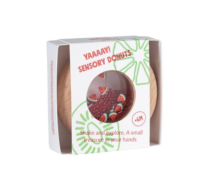 Petit Boum Sensory Play Toy Donut Watermelon : NEW ARRIVAL SOLD OUT