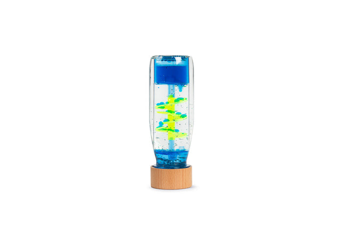 Petit Boum Sensory Toy Bottle Move Spiral (Blue) : LAST ONE