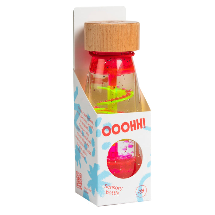 Petit Boum Sensory Toy Bottle Move Spiral (Pink) : NEW ARRIVAL
