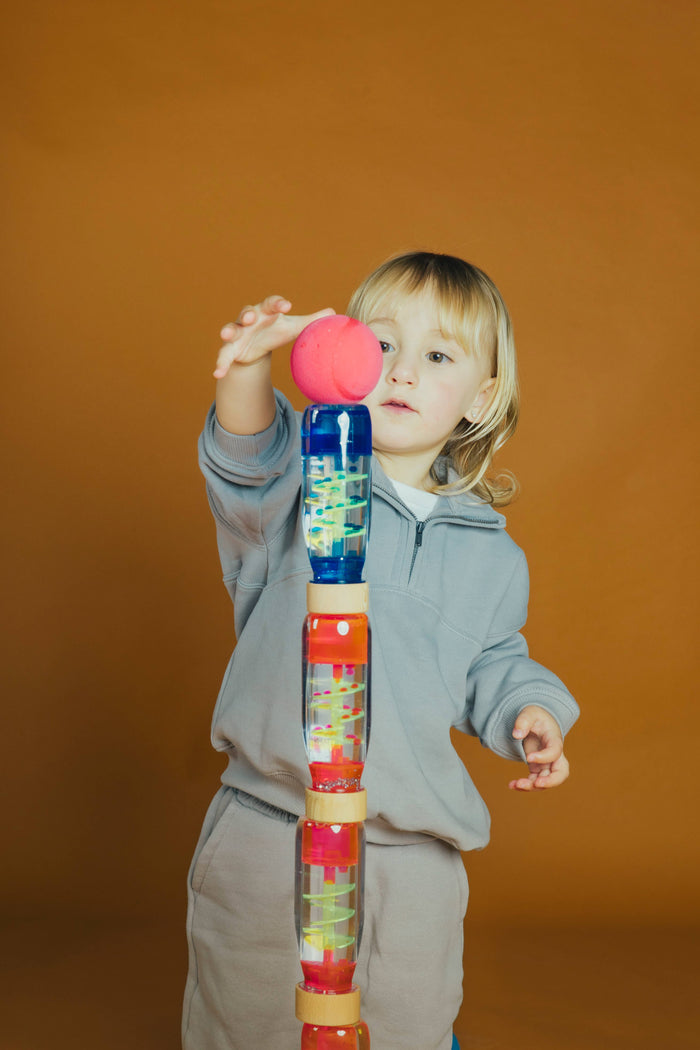 Petit Boum Sensory Toy Bottle Move Spiral (Pink) : NEW ARRIVAL