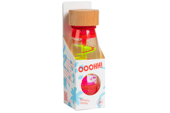 Petit Boum Sensory Toy Bottle Move Spiral (Pink) : NEW ARRIVAL