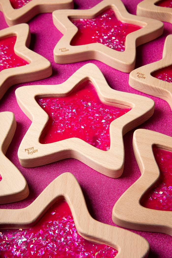 Petit Boum Sensory Toy Nebula Flow Star (Pink) : NEW ARRIVAL