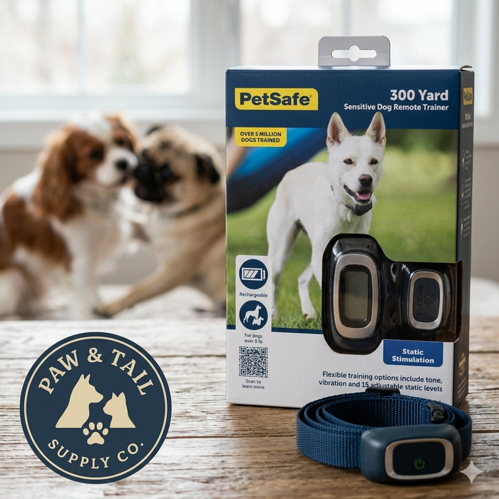 PetSafe Lite Remote Dog Trainer Behavior Training for Small Dogs 300 Yard Range