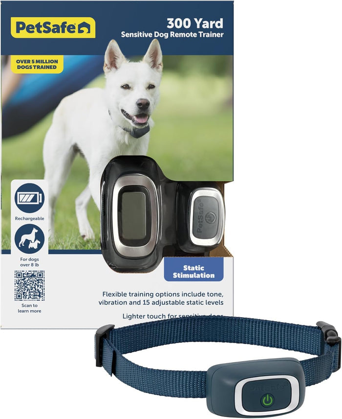 PetSafe Lite Remote Dog Trainer Behavior Training for Small Dogs 300 Yard Range