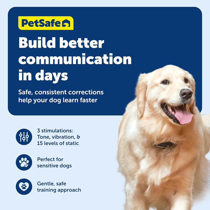PetSafe Lite Remote Dog Trainer Behavior Training for Small Dogs 300 Yard Range