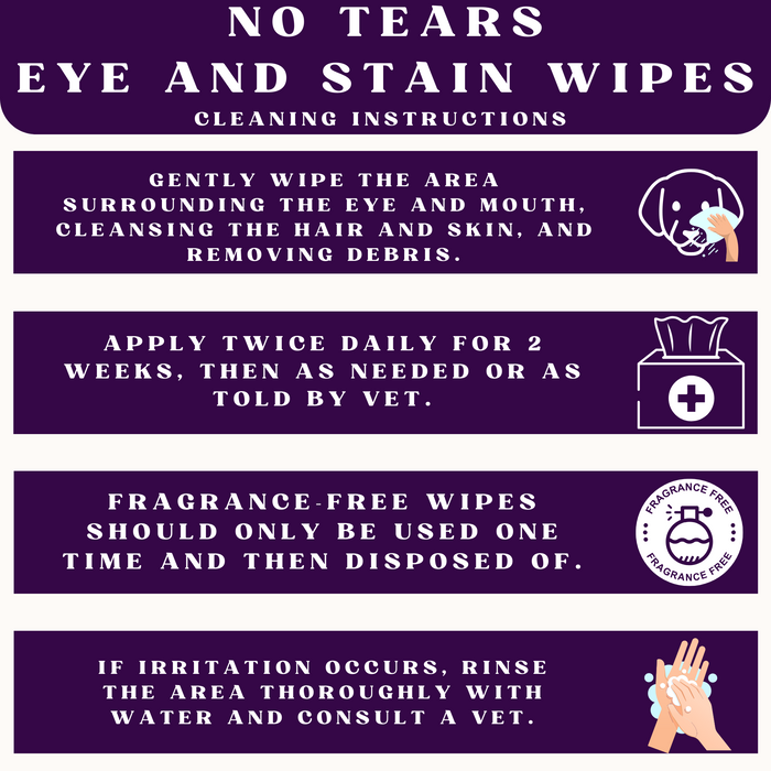 Piccardmeds4pets Eye & Tear Stain Wipes + Playology Dri-Tech Rope Dog Toy – Wholesale Bundle!