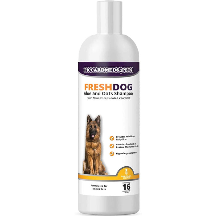 Piccardmeds4pets Fresh Dog Shampoo 16oz + Playology Dri-Tech Rope Toy – Wholesale Bundle!