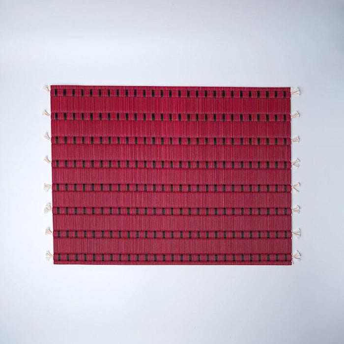 [PLACE MAT] RED | TATAMI | TATAMIYA TATSUZO