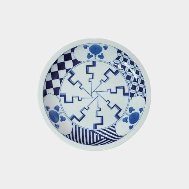 [PLATE (PLATTER)] NEJIRI (DAILY, PLATE) | ZOA | IMARI-ARITA WARES