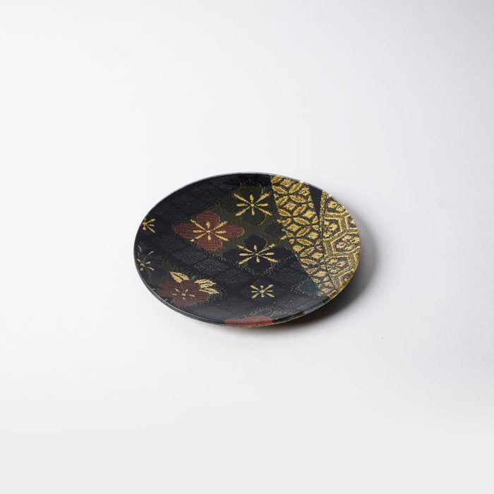 [PLATE] ROUND NAVY | NISHIJIN TEXTILES| EMURA SHOUTEN