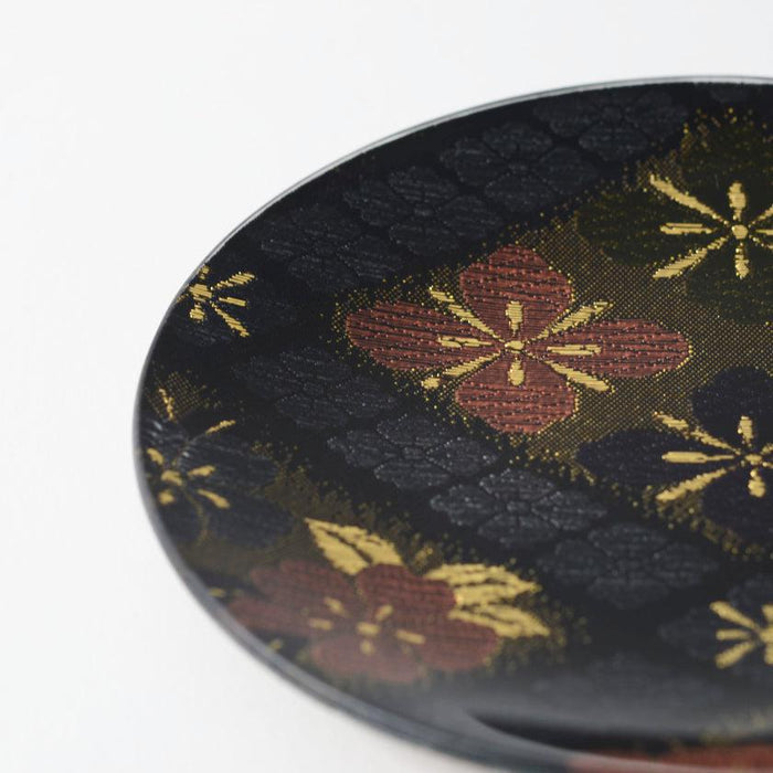 [PLATE] ROUND NAVY | NISHIJIN TEXTILES| EMURA SHOUTEN
