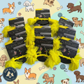 Playology Dri-Tech Rope Dog Toy Chicken Scent, Small Interactive Chew & Tug Toy 10-Pack – Wholesale Bundle!