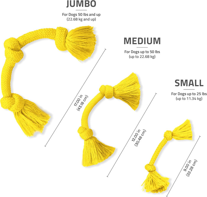 Playology Dri-Tech Rope Dog Toys Bundle for Tough Chewers Assorted Scents 10-Pack – Wholesale Bundle!