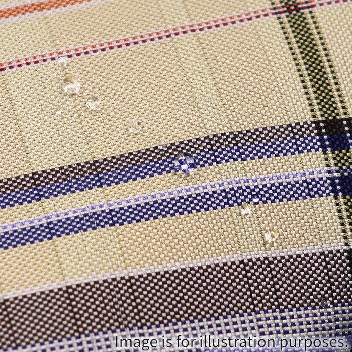[POUCH] WATER-REPELLENT NISHIJIN SILK ZIPPER-CLASP ACCESSORY POUCH MULTI-CHECK (ASH GRAY) | NISHIJIN TEXTILES | ATELIER KYOTO NISHIJIN