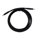 Power cable armored male/male