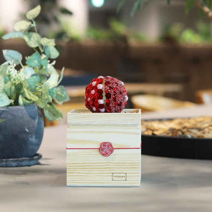 [PRESERVED FLOWER] CHAWAKA MARI RED PLUM | UJI TEA AND FLORAL DESIGN| CHAWAKA KYOTO UJI