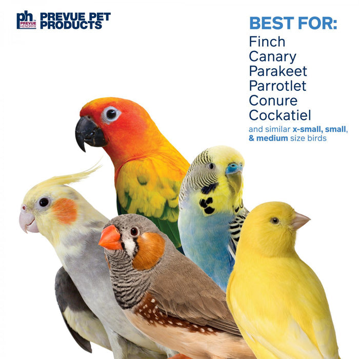Prevue Pet Products Miami Frost Bird Toy Sound & Movement 7.5"