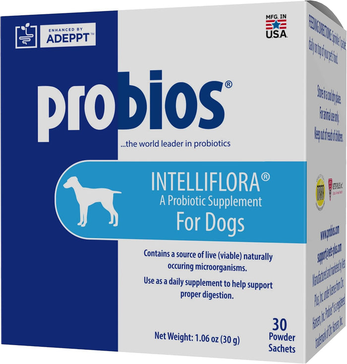 Probios Intelliflora Probiotic Powder for Dogs Chicken Liver 30 Sachets