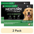 Protect Your Dog from Fleas & Ticks with NEXTSTAR: Fast-Acting 3-Month Supply for Dogs 45-88 Lbs