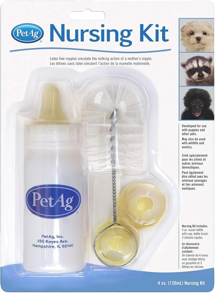 Puppy Feeding Essentials Bundle – Esbilac Liquid 16 oz & Nursing Kit 4 oz.