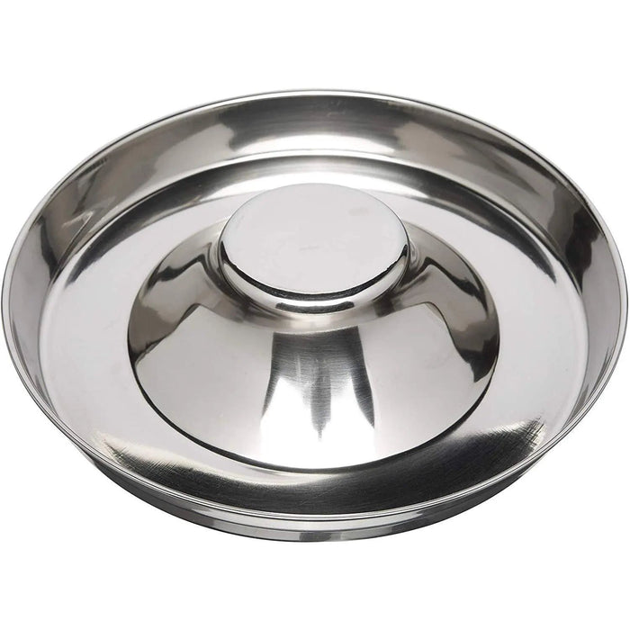 Puppy & Kitten Litter Feeding Bundle – 11" Metal Saucer + 3 Patriotic Bandanas