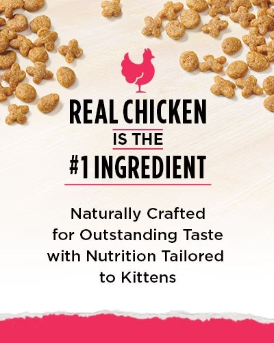 Purina Chicken Kitten Cat Chow Naturals Food (3.15lb)