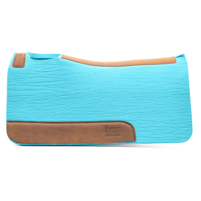 Raw Horse Jeffers Woolluxe 100% Wool Equine Saddle Pad – Cushioned, Breathable, Shock-absorbing