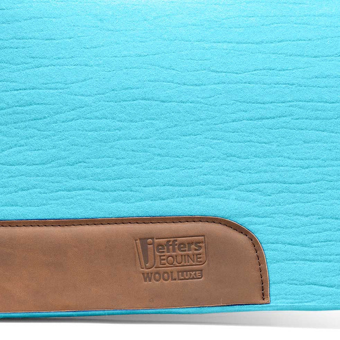 Raw Horse Jeffers Woolluxe 100% Wool Equine Saddle Pad – Cushioned, Breathable, Shock-absorbing