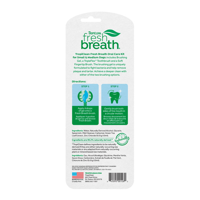 Raw Tropiclean Oral Care Kit