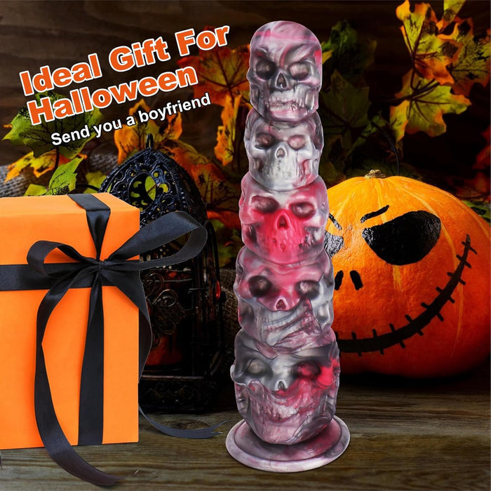 Realistic Silicone Long Huge Thick Anal Knot Dragon Dildo 11.8 Inch