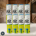 Rescue! Indoor Hanging Fly TrapStik Odor-Free Fly Trap for Home Use 8-Pack