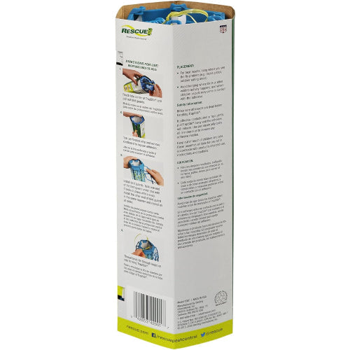 RESCUE! TrapStik Sticky Fly Trap with Bird Guard Non-Toxic Odor-Free