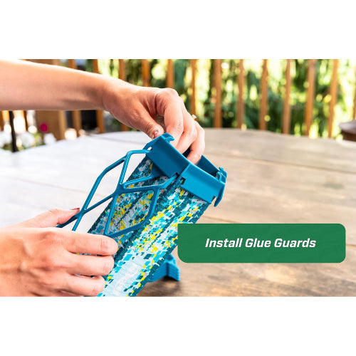 RESCUE! TrapStik Sticky Fly Trap with Bird Guard Non-Toxic Odor-Free