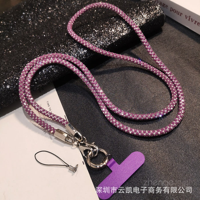 Rhinestone Crossbody Phone Lanyard - photo 2