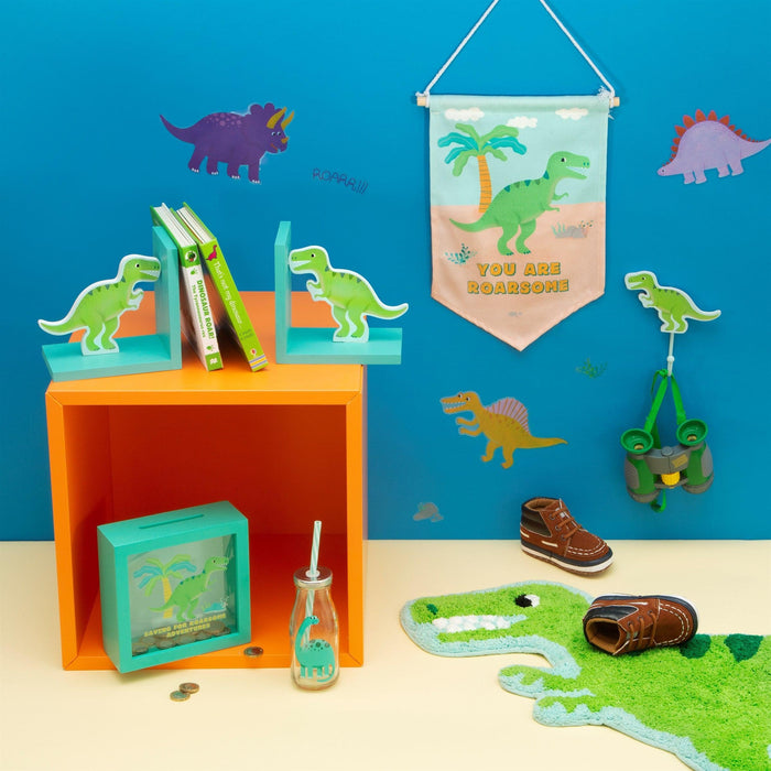 ROARSOME DINOSAURS T-REX BANNER FLAG.