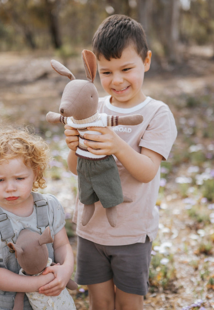 Rugaroo Jack The Large Kangaroo Doll: BACK IN STOCK