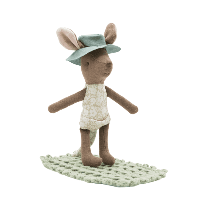 Rugaroo The Sunbaker | Kangaroo Doll & Beach Mat:  BACK IN STOCK