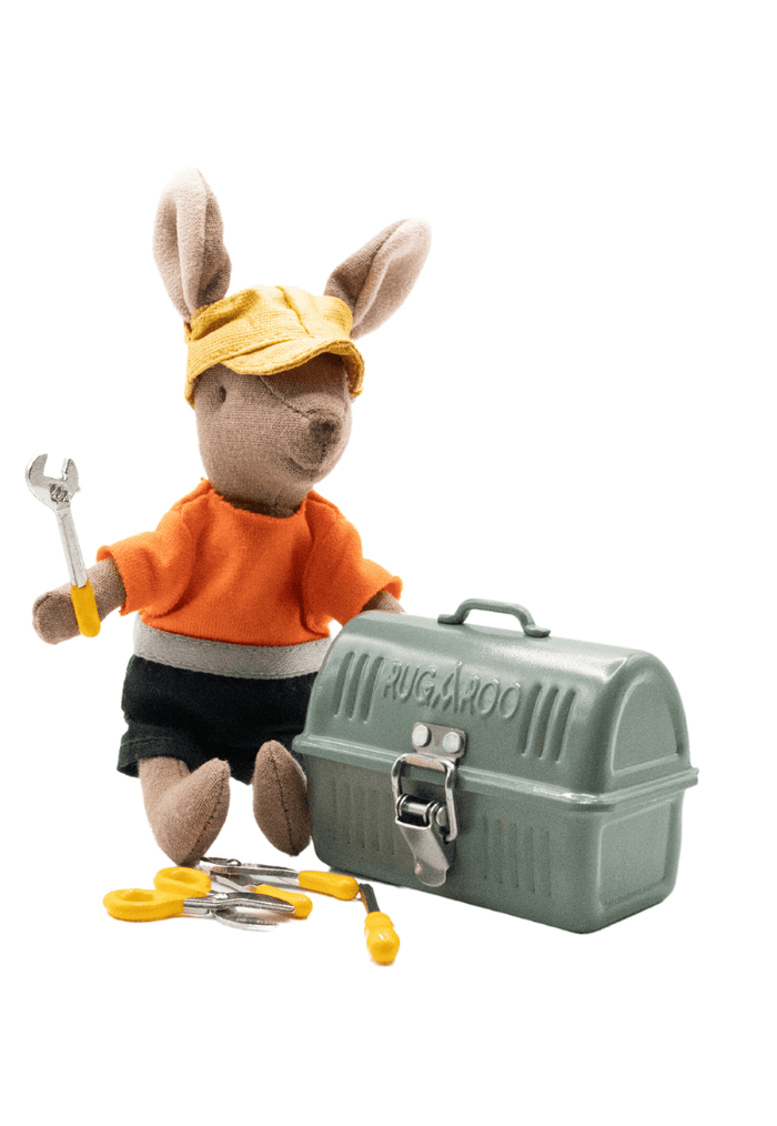 Rugaroo The Tradie | Kangaroo Doll:  BACK IN STOCK