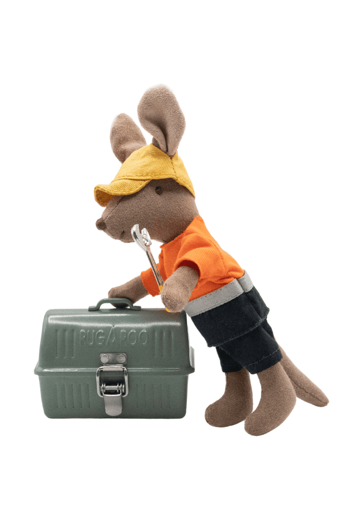 Rugaroo The Tradie | Kangaroo Doll:  BACK IN STOCK