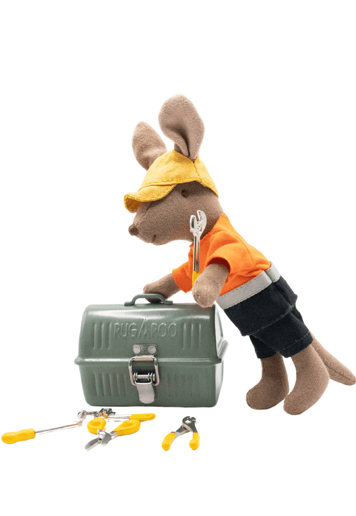 Rugaroo The Tradie | Kangaroo Doll:  BACK IN STOCK