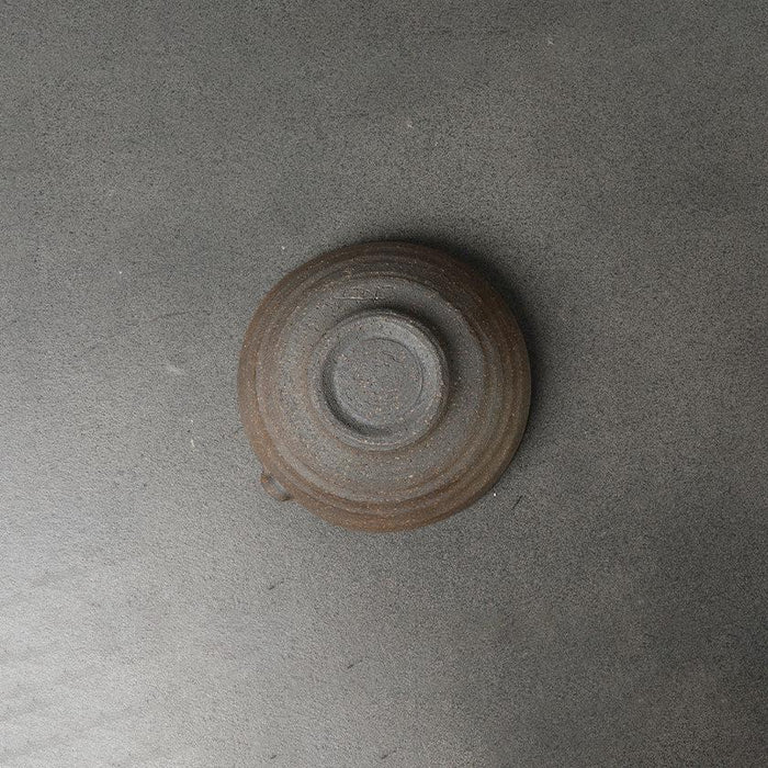 [SAKE BOTTLE] STONEWARE SAKE BOTTLE BOWL | SETO WARE | SEKKI SHINGO TAKEUCHI