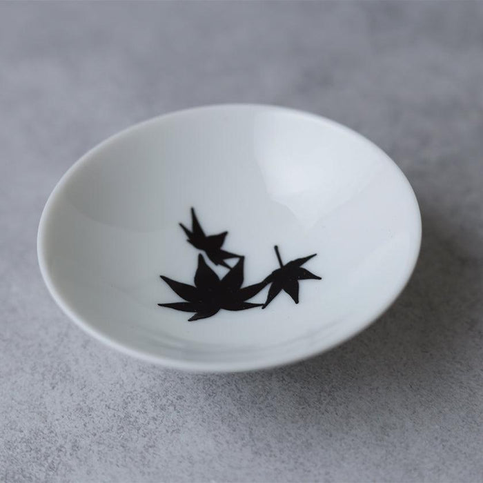 [SAKE CUP] AUTUMN LEAVES (WHITE) | COLOR & DESIGN CHANGE | MINO WARES | MARUMO TAKAGI