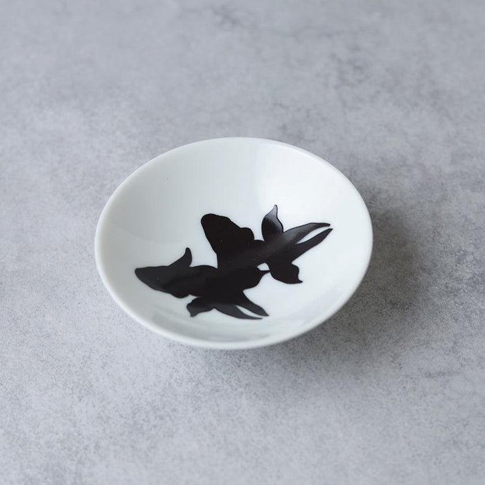 [SAKE CUP] GOLDFISH (WHITE) | COLOR & DESIGN CHANGE | MINO WARES | MARUMO TAKAGI
