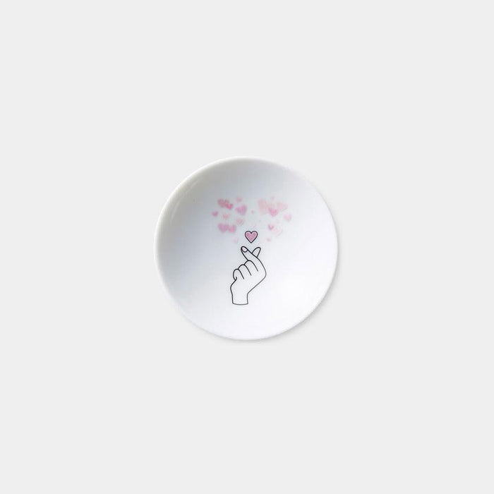 [SAKE CUP] KYUN HEART PAIR SET | COLOR & DESIGN CHANGE | MINO WARES | MARUMO TAKAGI