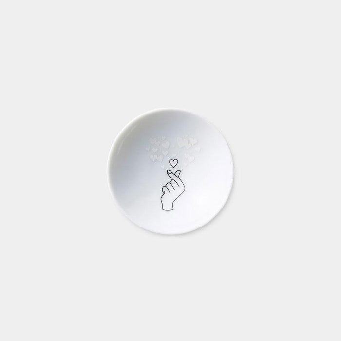 [SAKE CUP] KYUN HEART PAIR SET | COLOR & DESIGN CHANGE | MINO WARES | MARUMO TAKAGI