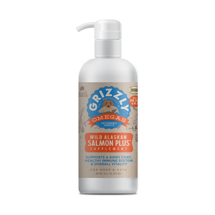 Salmon Cat Grizzly Oil Plus (8oz)