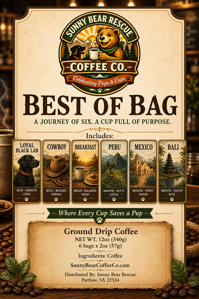 SBR Coffee Co. Best Sellers Sample Pack